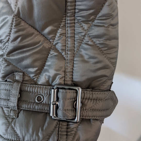 Burberry Finsbridge Long Quilted Jacket Mink Grey - Picture 5 of 12
